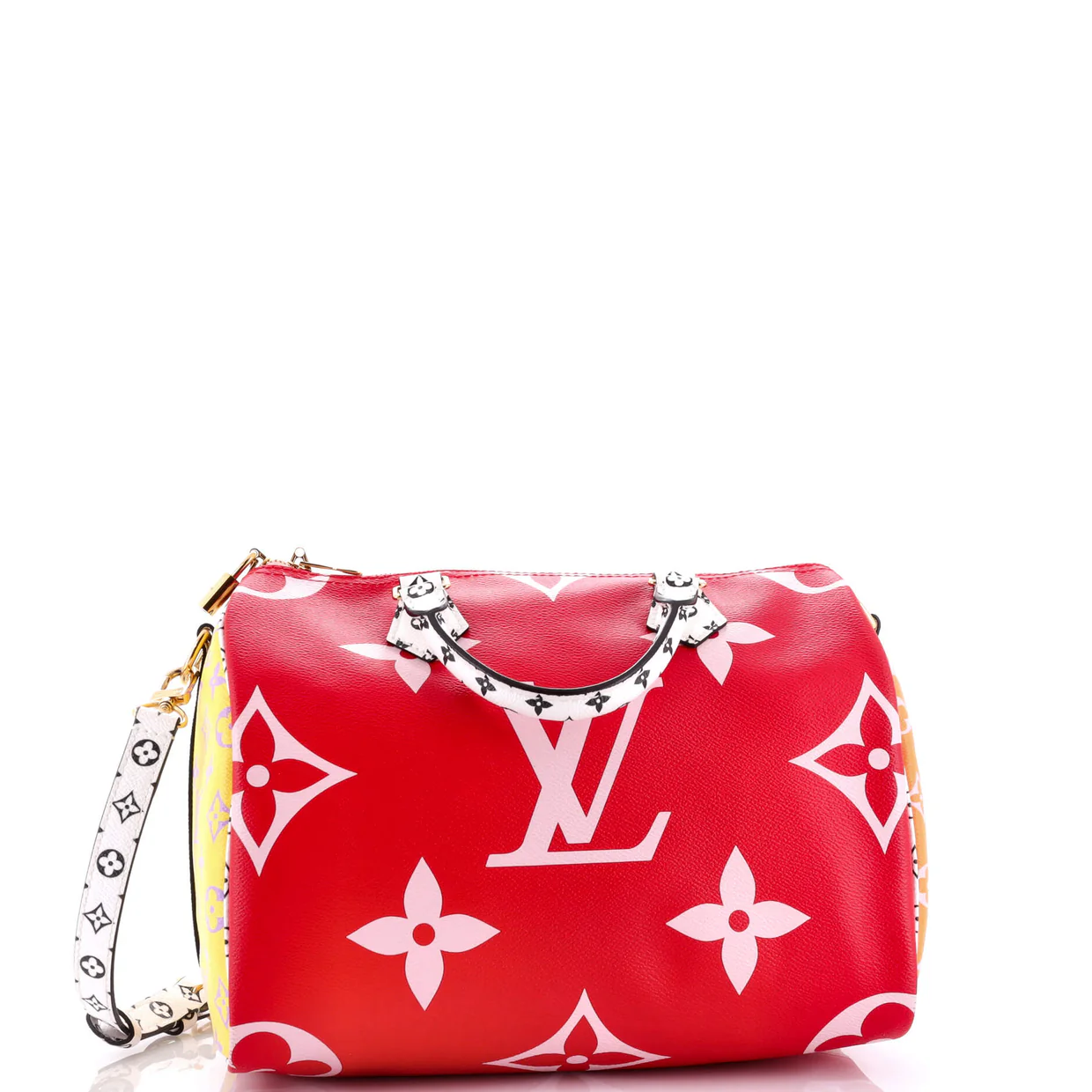 Speedy Bandouliere Bag Limited Edition Colored Monogram Giant 30 - Deep Luxury