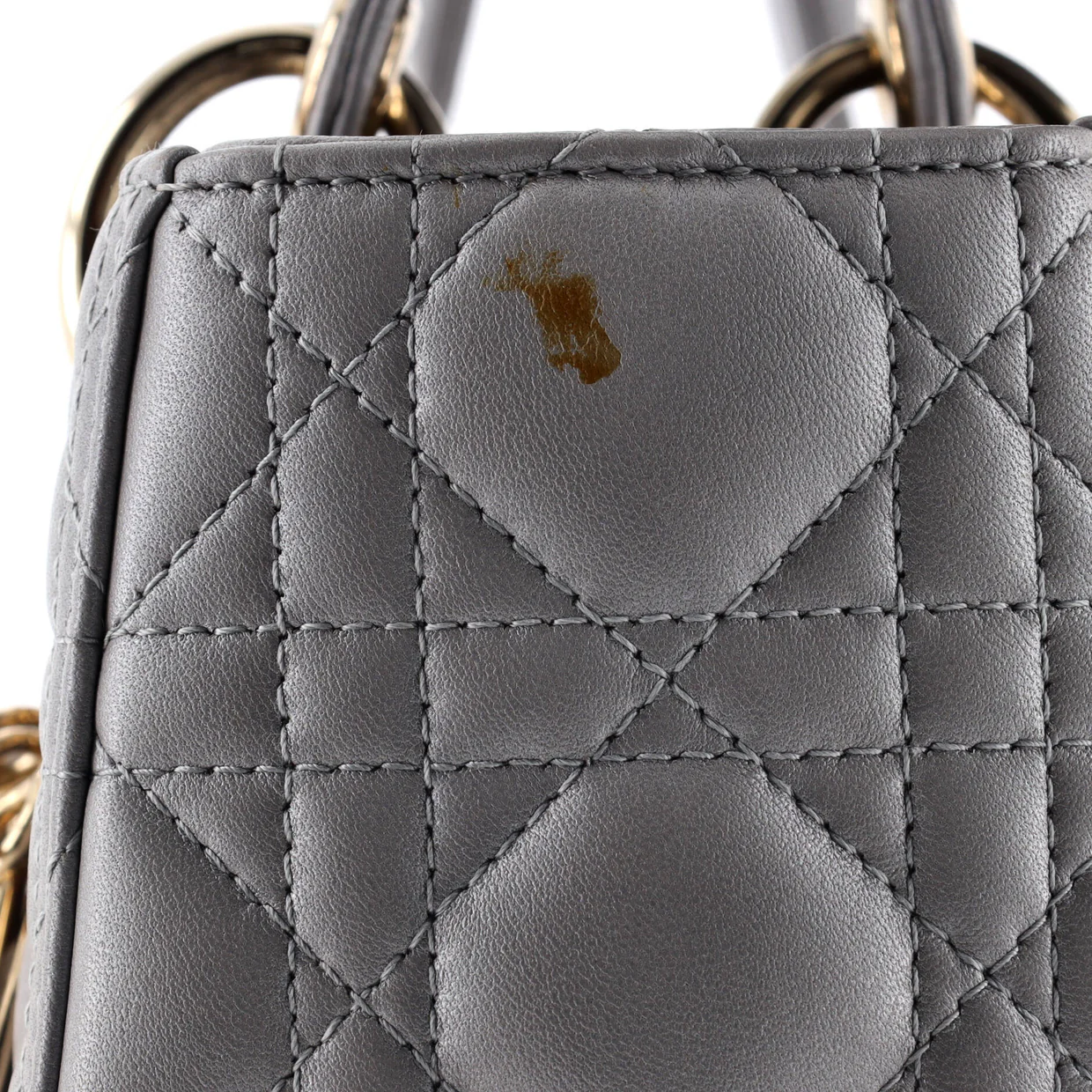 Lady Dior Bag Cannage Quilt Lambskin Medium - Deep Luxury