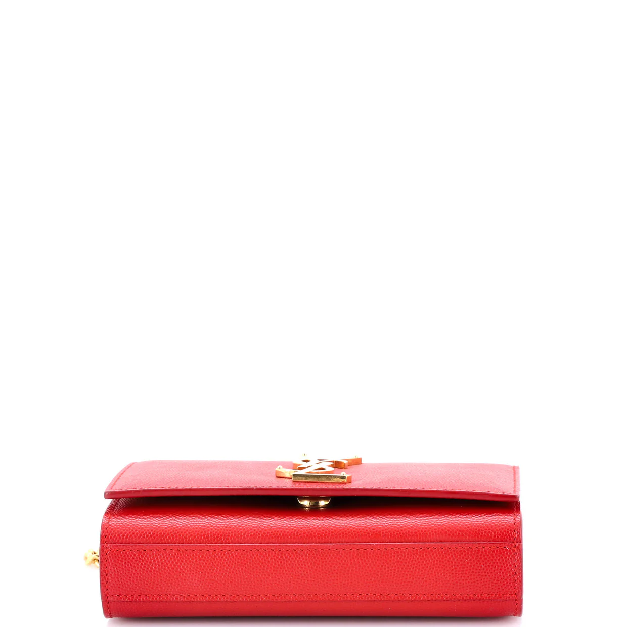 Classic Monogram Crossbody Bag Grainy Leather Small - Deep Luxury