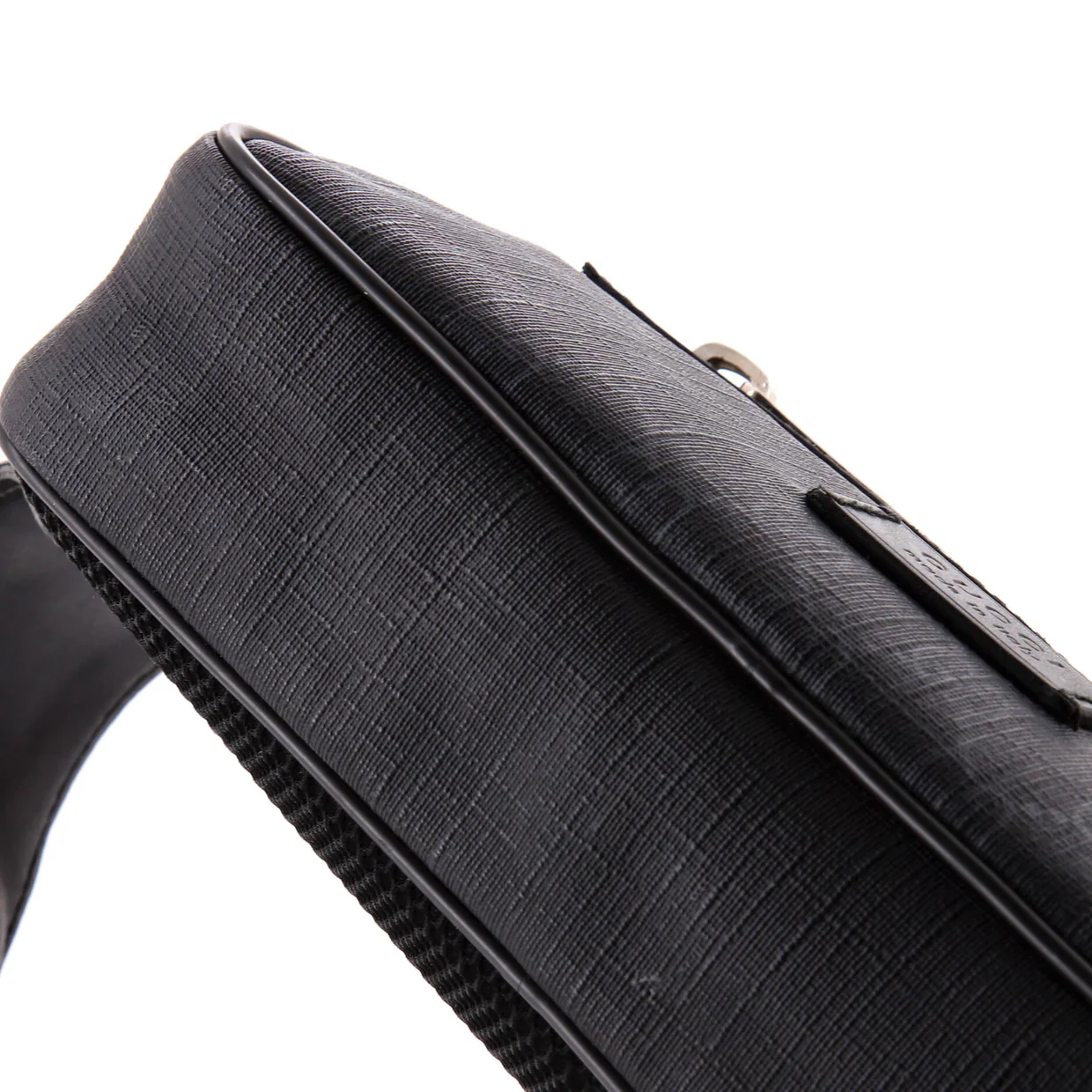 Soft Zip Belt Bag GG Coated Canvas Small - Deep Luxury