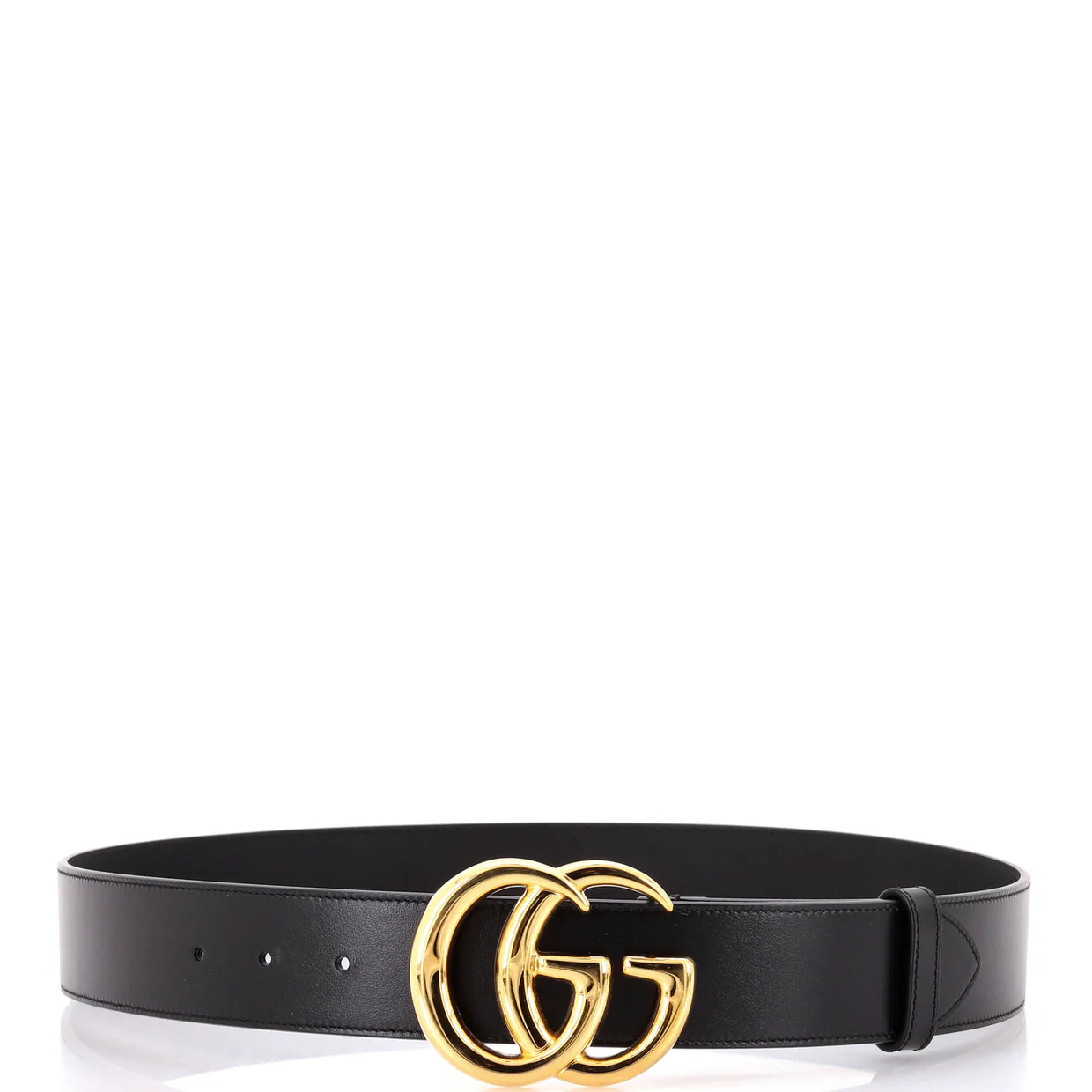 GG Marmont Belt Leather Wide - Deep Luxury
