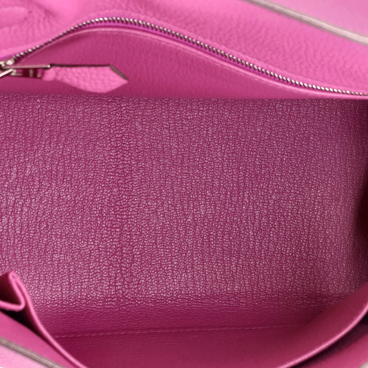 Kelly Handbag Magnolia Togo with Palladium Hardware 25 - Deep Luxury
