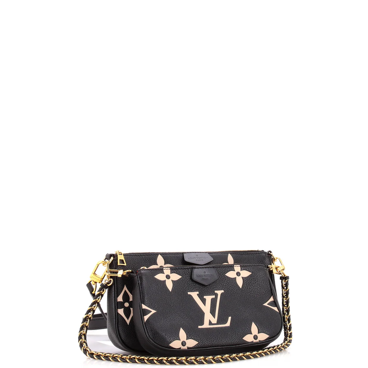 Multi Pochette Accessoires Bicolor Monogram Empreinte Giant - Deep Luxury