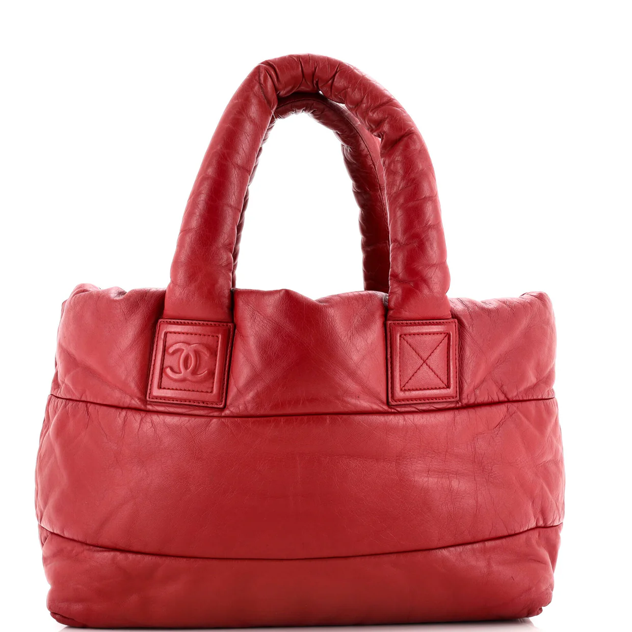 Coco Cocoon Reversible Tote Quilted Lambskin Medium - Deep Luxury