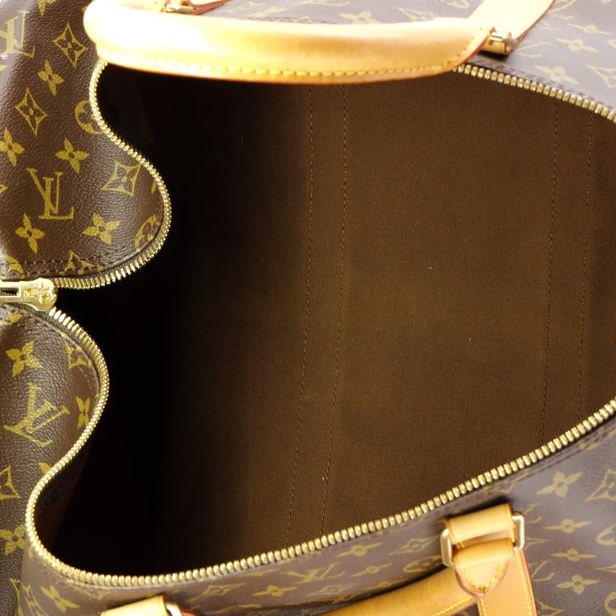Keepall Bandouliere Bag Monogram Canvas 55 - Deep Luxury