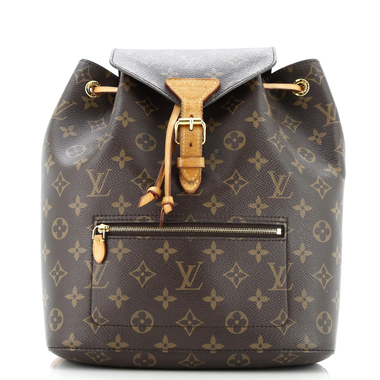 Montsouris Backpack Monogram Canvas - Deep Luxury