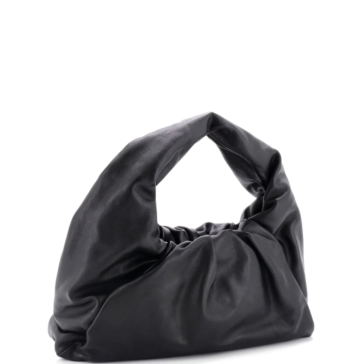 The Shoulder Pouch Leather Medium - Deep Luxury