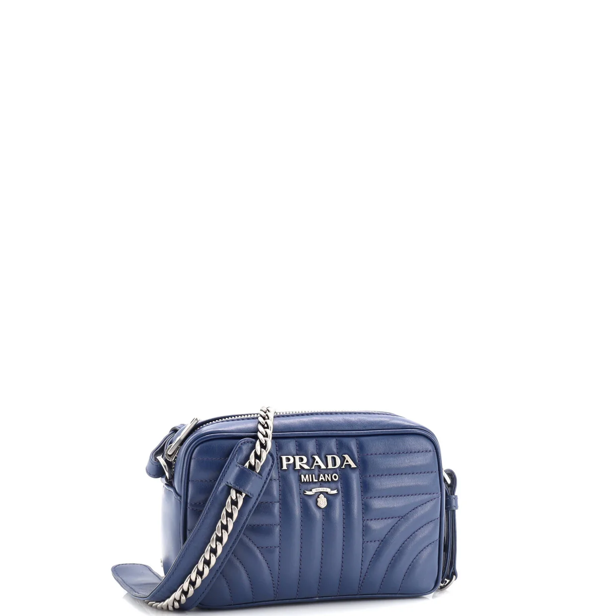 Camera Bag Diagramme Quilted Leather Mini - Deep Luxury