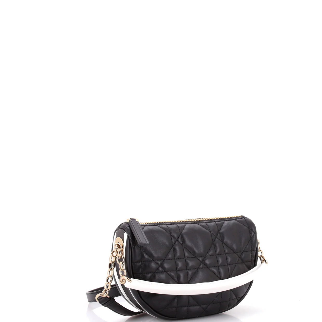Vibe Hobo Cannage Quilt Lambskin Small - Deep Luxury