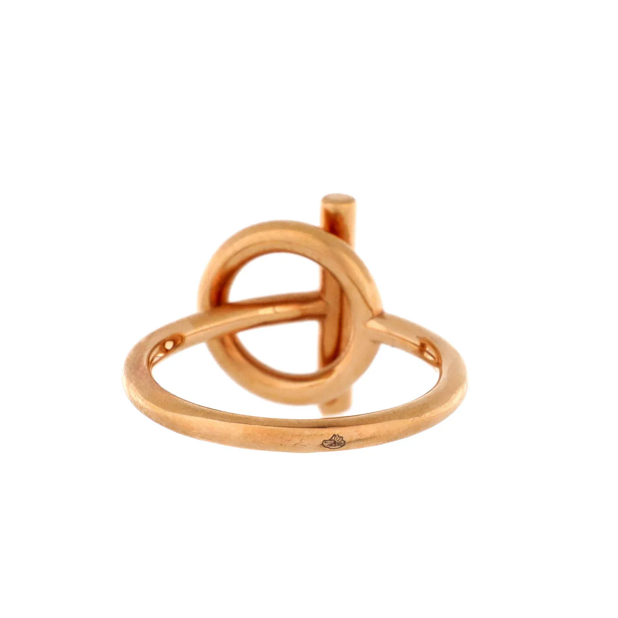 Echappee Ring 18K Rose Gold and Diamonds Small - Deep Luxury