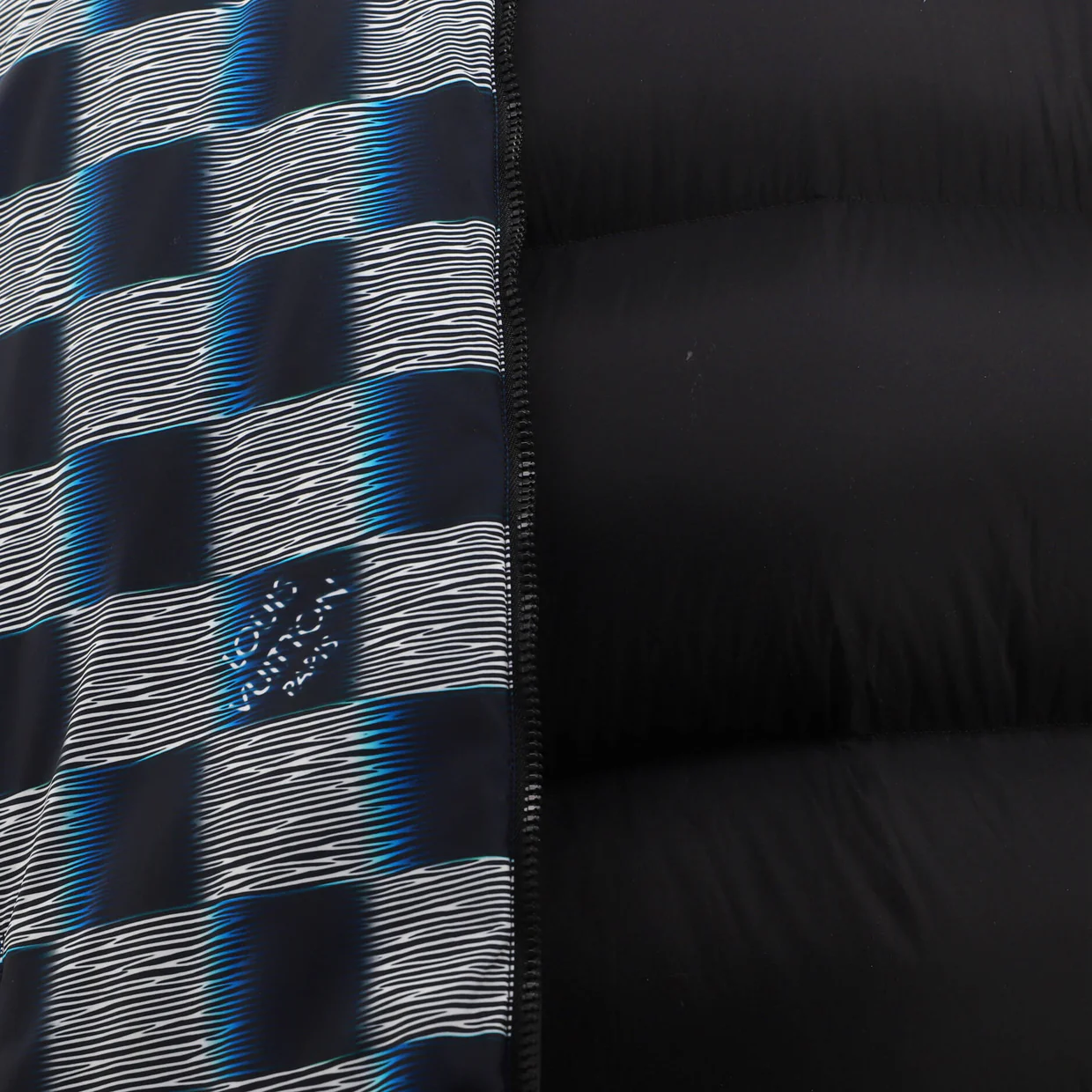 Men's Reversible Puffer Jacket Damier Rush Epi XL Polyester - Deep Luxury