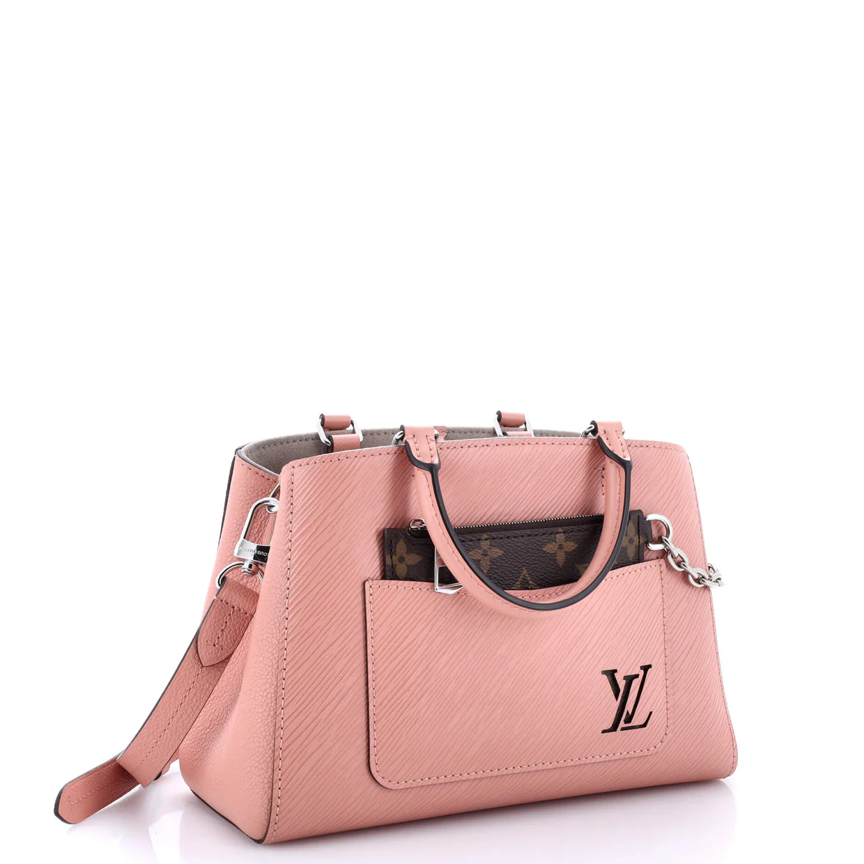 Marelle Tote Epi Leather MM - Deep Luxury