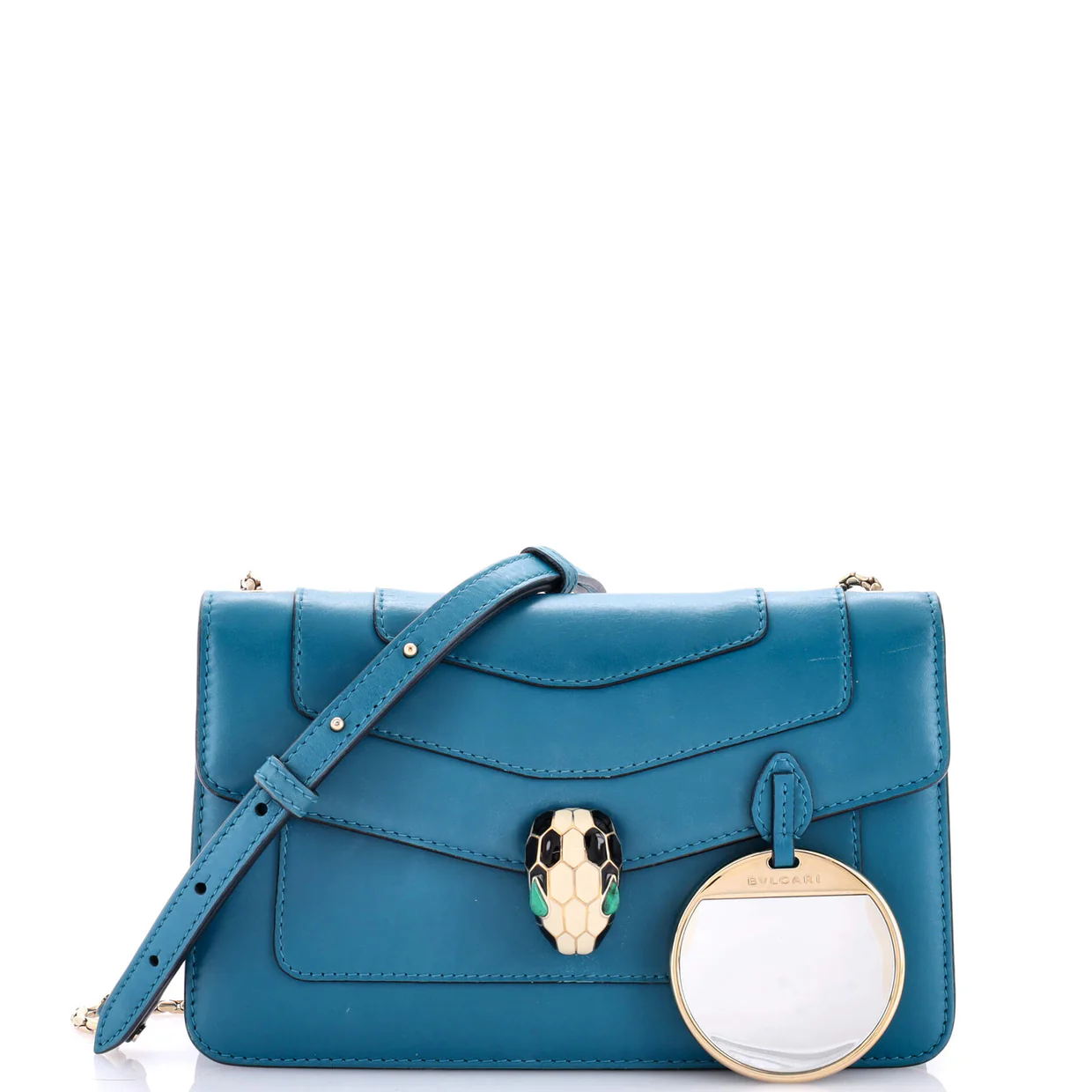 Serpenti Forever Shoulder Bag Leather Small - Deep Luxury