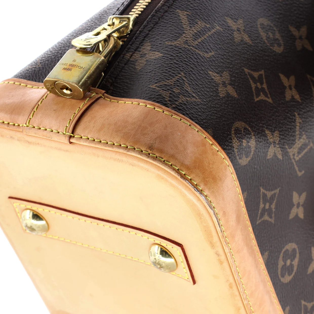 Alma Handbag Monogram Canvas PM - Deep Luxury