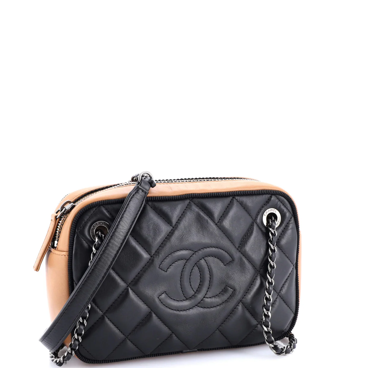 Ballerine Camera Case Bag Quilted Calfskin Small - Deep Luxury