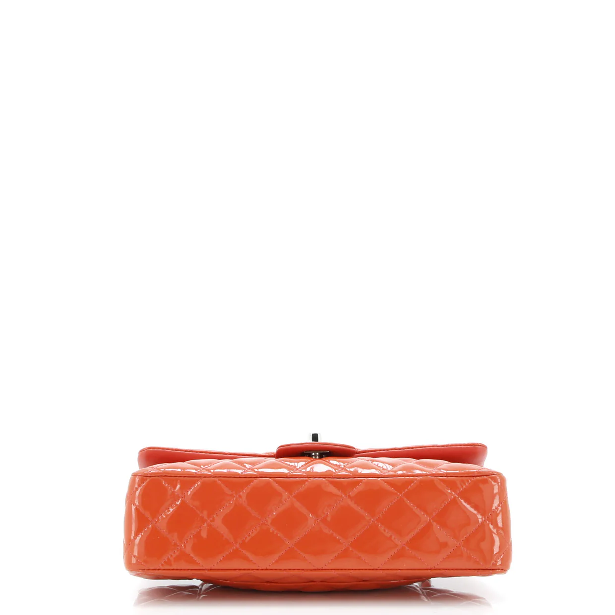 Classic Double Flap Bag Quilted Patent Medium - Deep Luxury