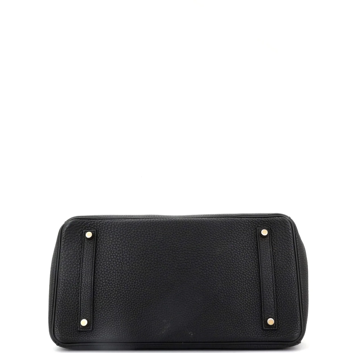 Birkin Handbag Noir Togo with Gold Hardware 35 - Deep Luxury