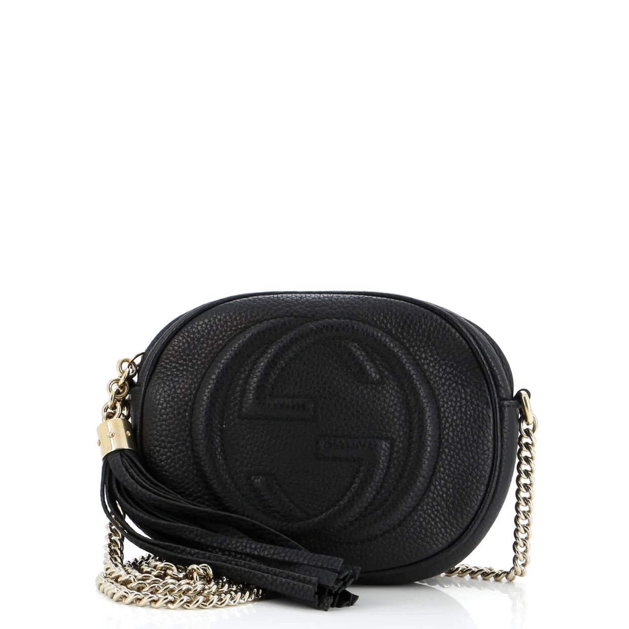 Soho Chain Bag Leather Mini - Deep Luxury