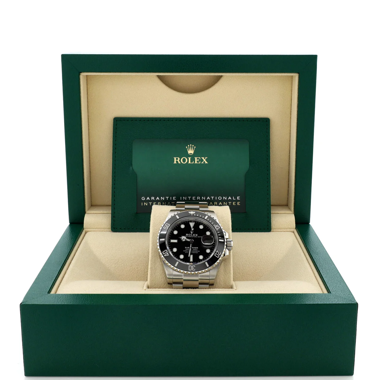 Oyster Perpetual Submariner Date Automatic Watch Stainless Steel and Cerachrom 41 - Deep Luxury