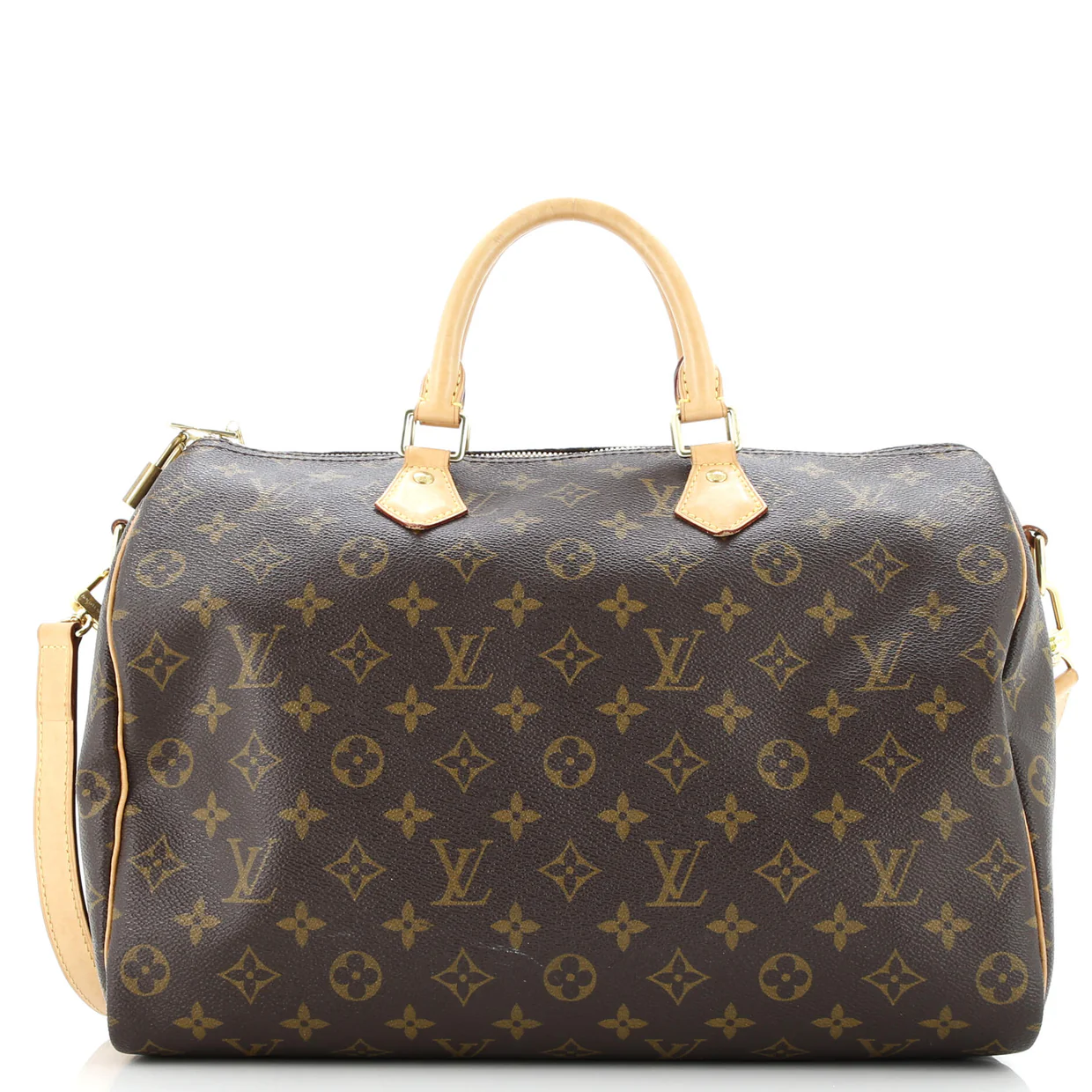 Speedy Bandouliere Bag Monogram Canvas 30 - Deep Luxury