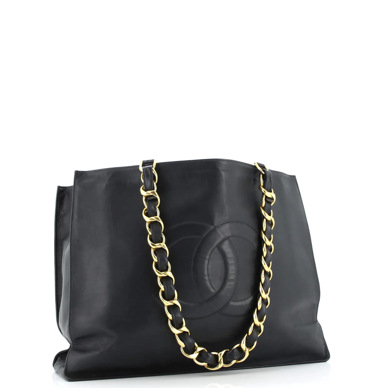 Vintage CC Chain Tote Lambskin XL - Deep Luxury