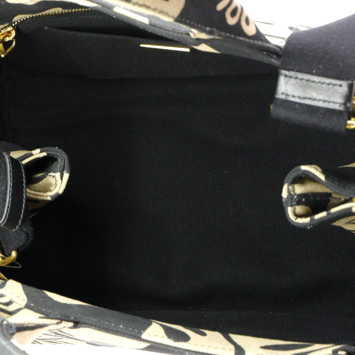 Canapa Tote Printed Canvas Large - Deep Luxury