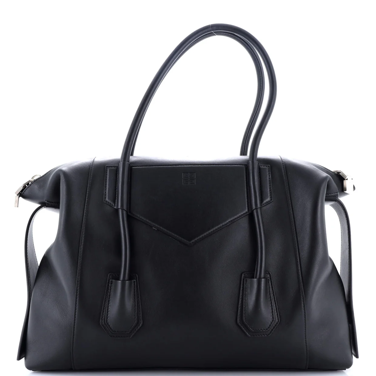 Antigona Soft Lock Bag Leather Medium - Deep Luxury