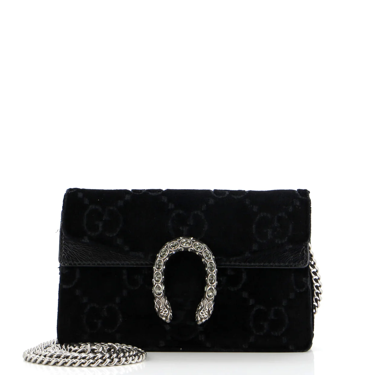 Dionysus Bag GG Velvet Super Mini - Deep Luxury