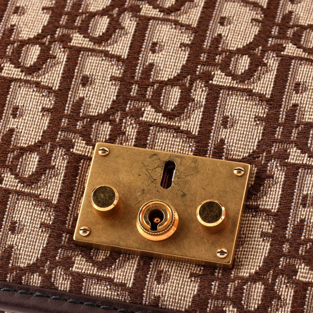 Dioraddict Flap Bag with Strap Oblique Canvas Medium - Deep Luxury