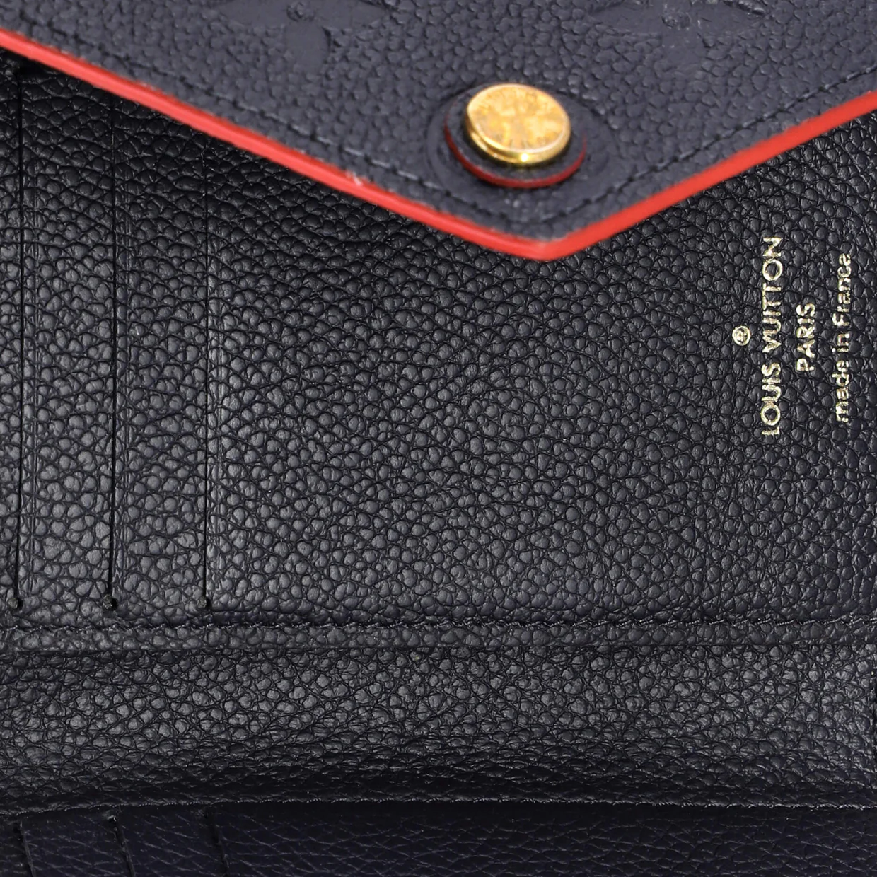 Victorine Wallet Monogram Empreinte Leather - Deep Luxury