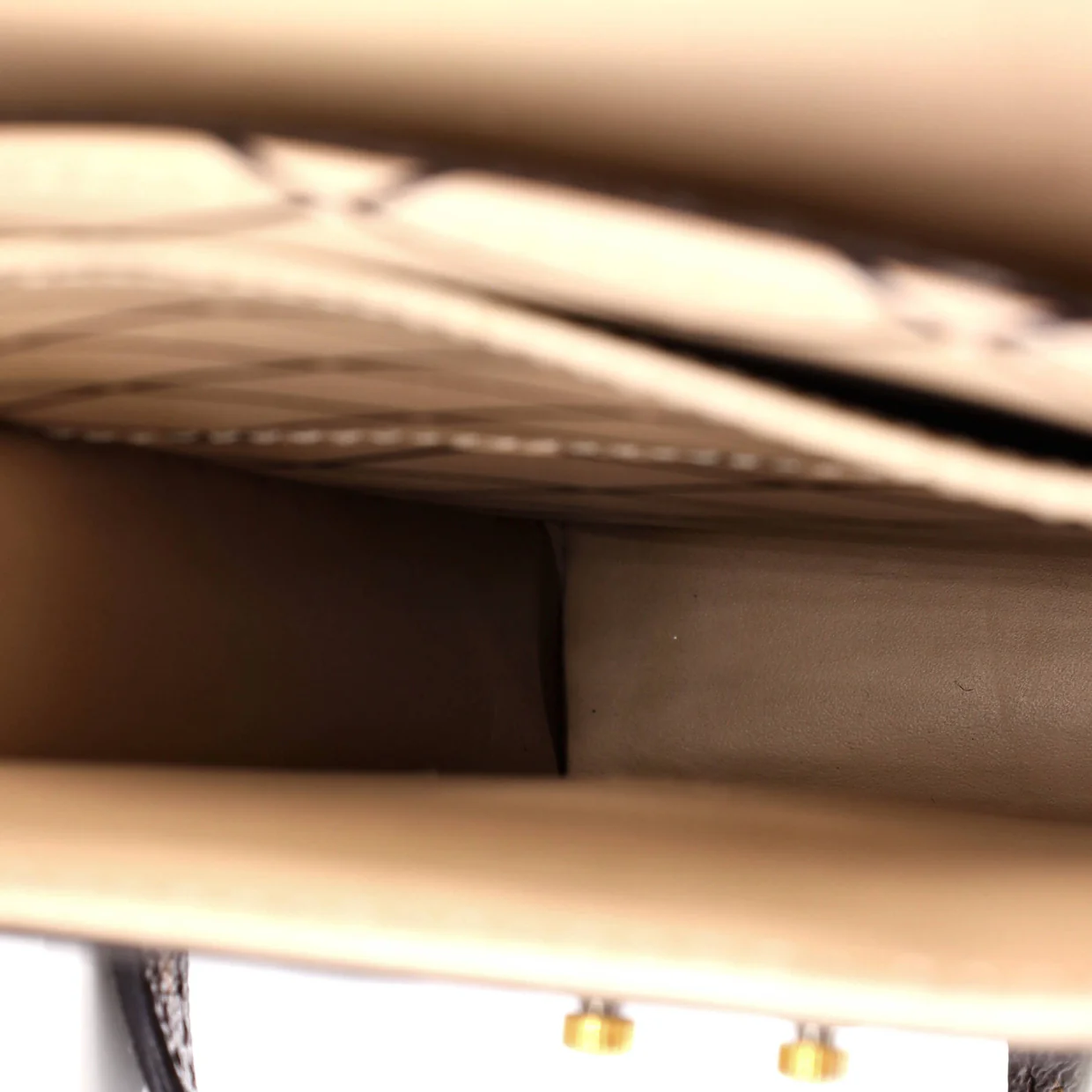 Vertical Trunk Pochette Reverse Monogram Canvas - Deep Luxury