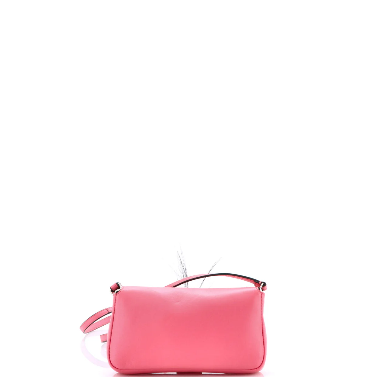 Monster Baguette Leather and Fur Micro - Deep Luxury