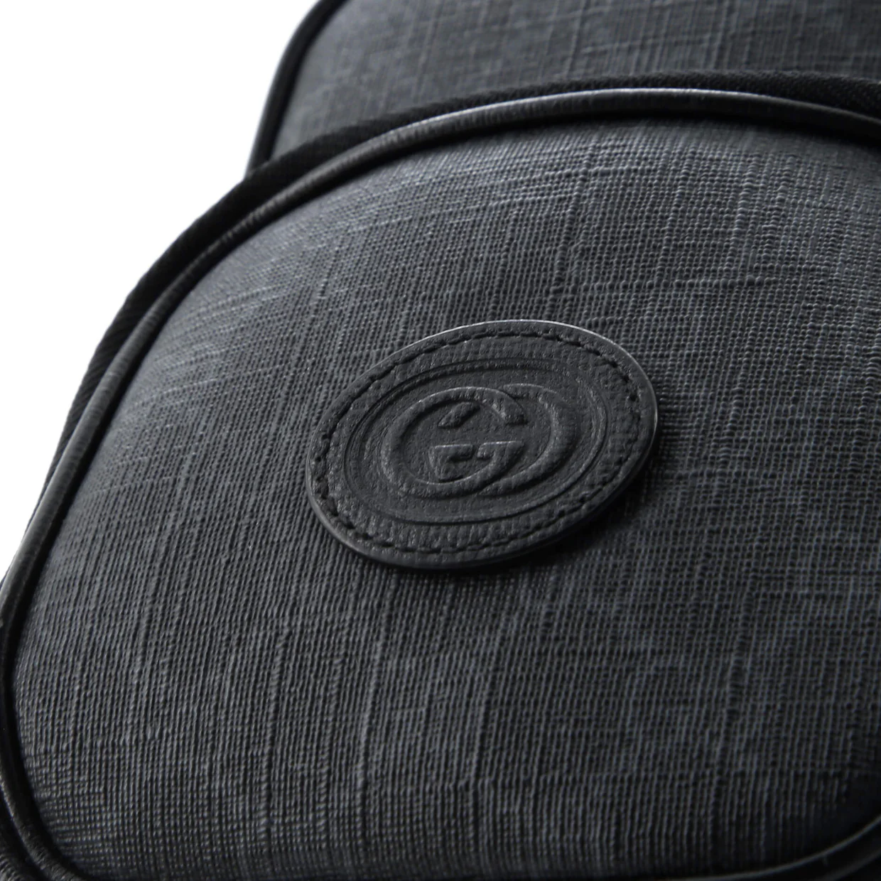 Interlocking G Patch Top Handle Crossbody Bag GG Coated Canvas Mini - Deep Luxury