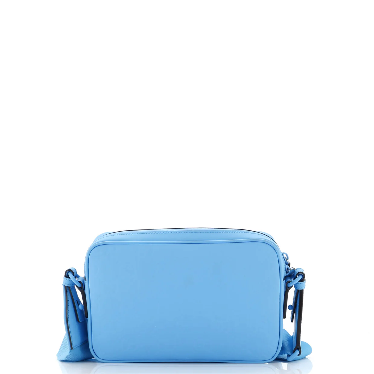 Front Zip Crossbody Bag GG Rubber Effect Leather Small - Deep Luxury