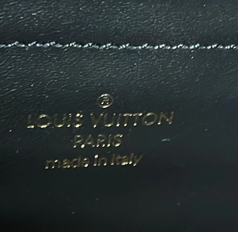 Utility Crossbody Bag Calfskin with Embossed Monogram Detail - Deep Luxury
