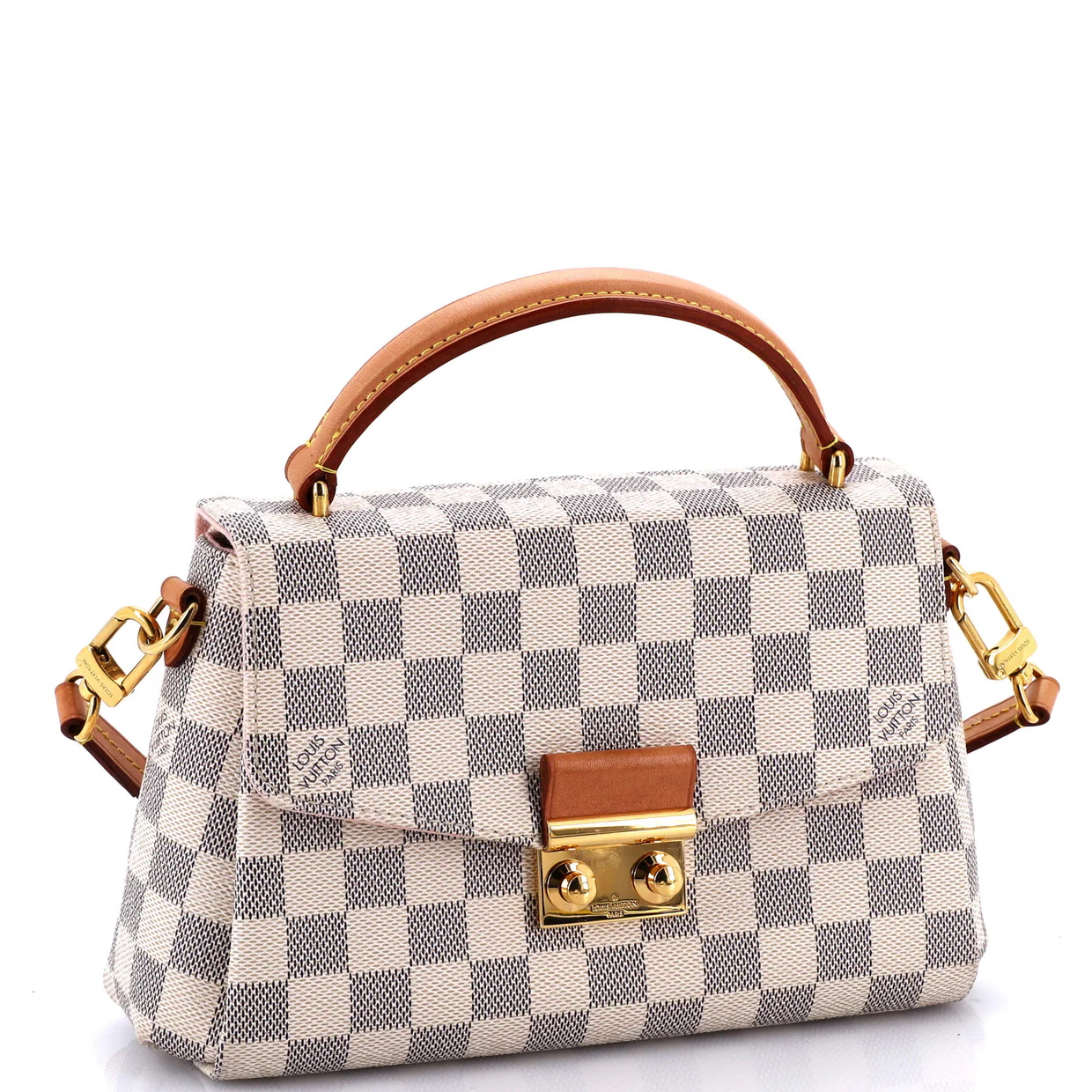 Croisette Handbag Damier - Deep Luxury