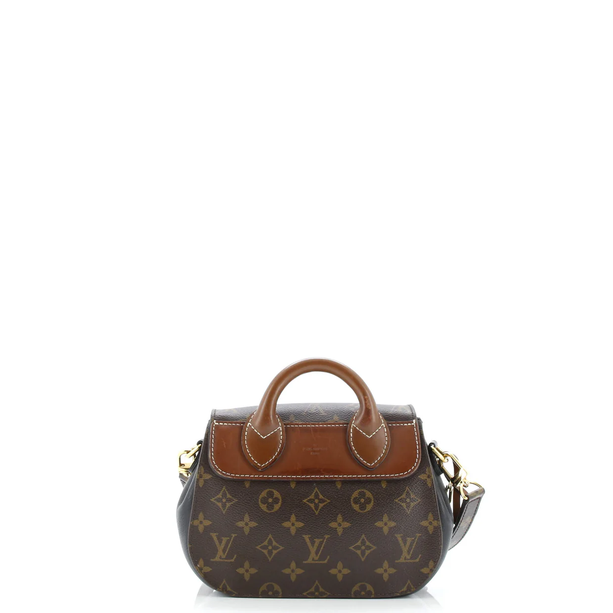 Eden Handbag Monogram Canvas PM - Deep Luxury
