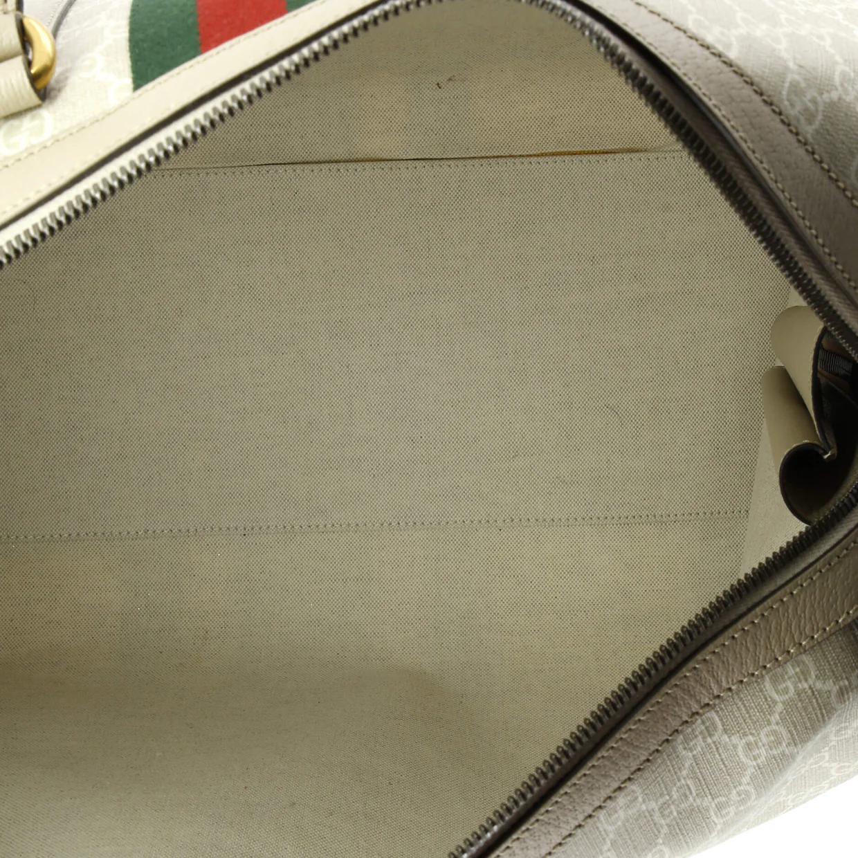 Savoy Web Convertible Duffle Bag GG Coated Canvas Medium - Deep Luxury