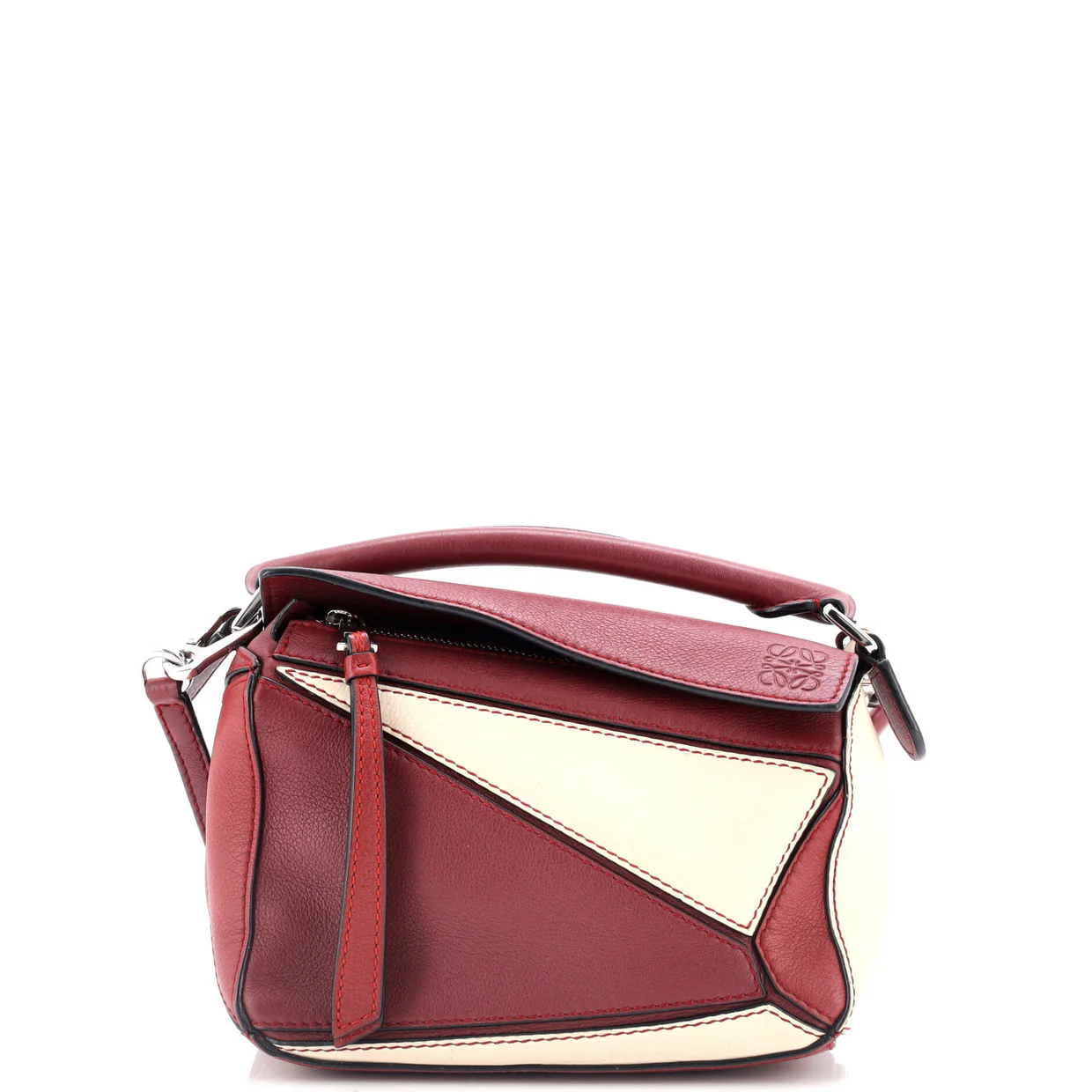 Puzzle Bag Leather Mini - Deep Luxury