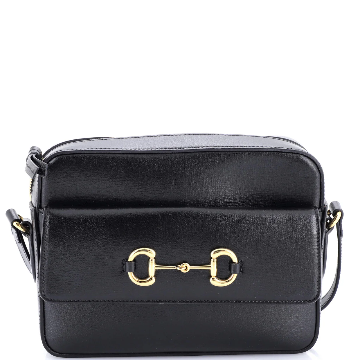 Horsebit 1955 Flap Pocket Camera Bag Leather Small - Deep Luxury