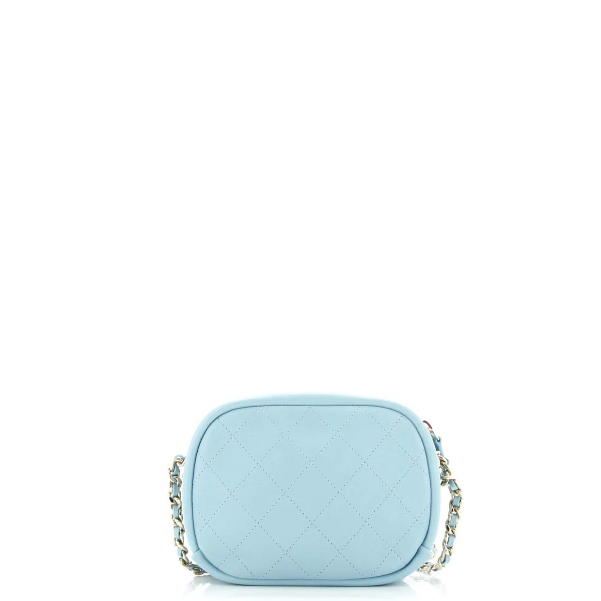 Casual Trip Camera Case Quilted Goatskin Small - Deep Luxury