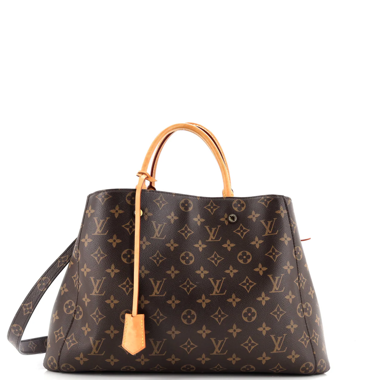 Montaigne Handbag Monogram Canvas GM - Deep Luxury