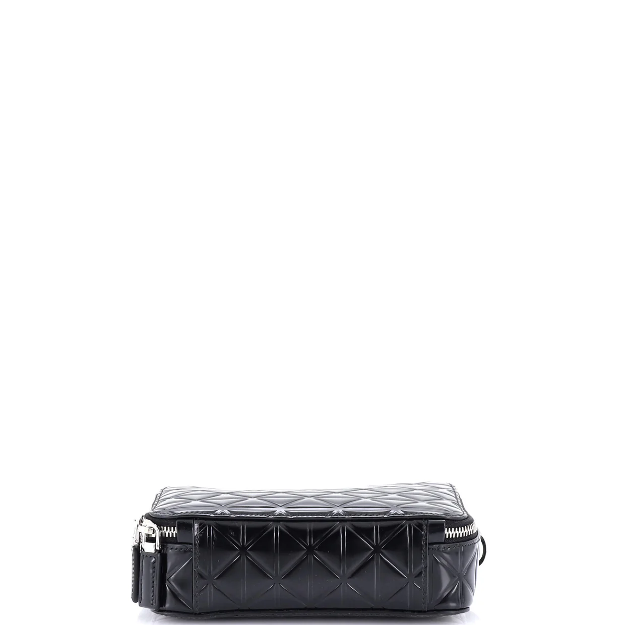 Brique Camera Crossbody Bag Embossed Leather - Deep Luxury