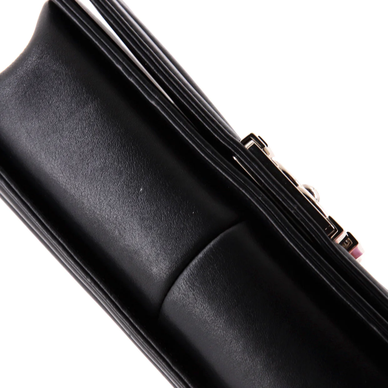 Boy Flap Bag Chevron Calfskin New Medium - Deep Luxury