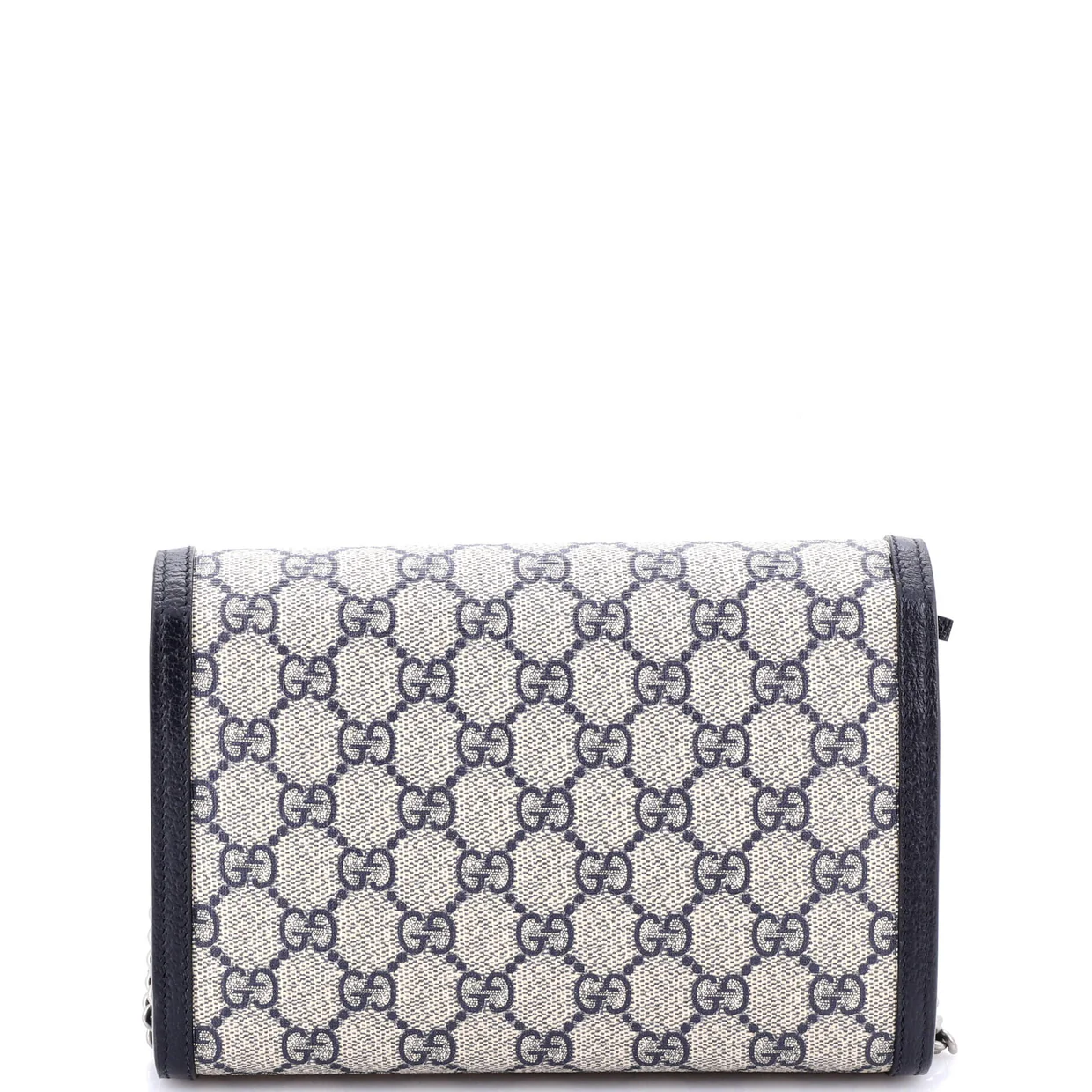 Dionysus Chain Wallet GG Coated Canvas Small - Deep Luxury