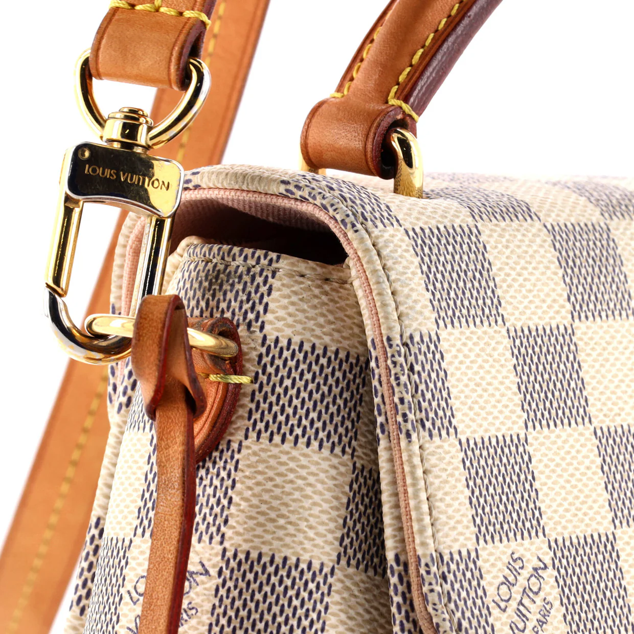 Croisette Handbag Damier - Deep Luxury