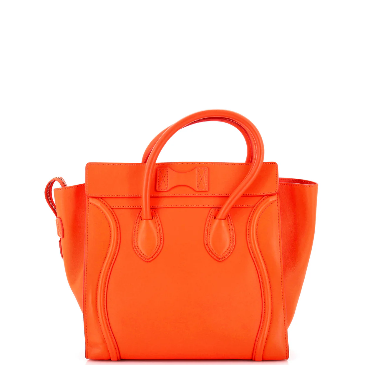 Luggage Bag Smooth Leather Mini - Deep Luxury