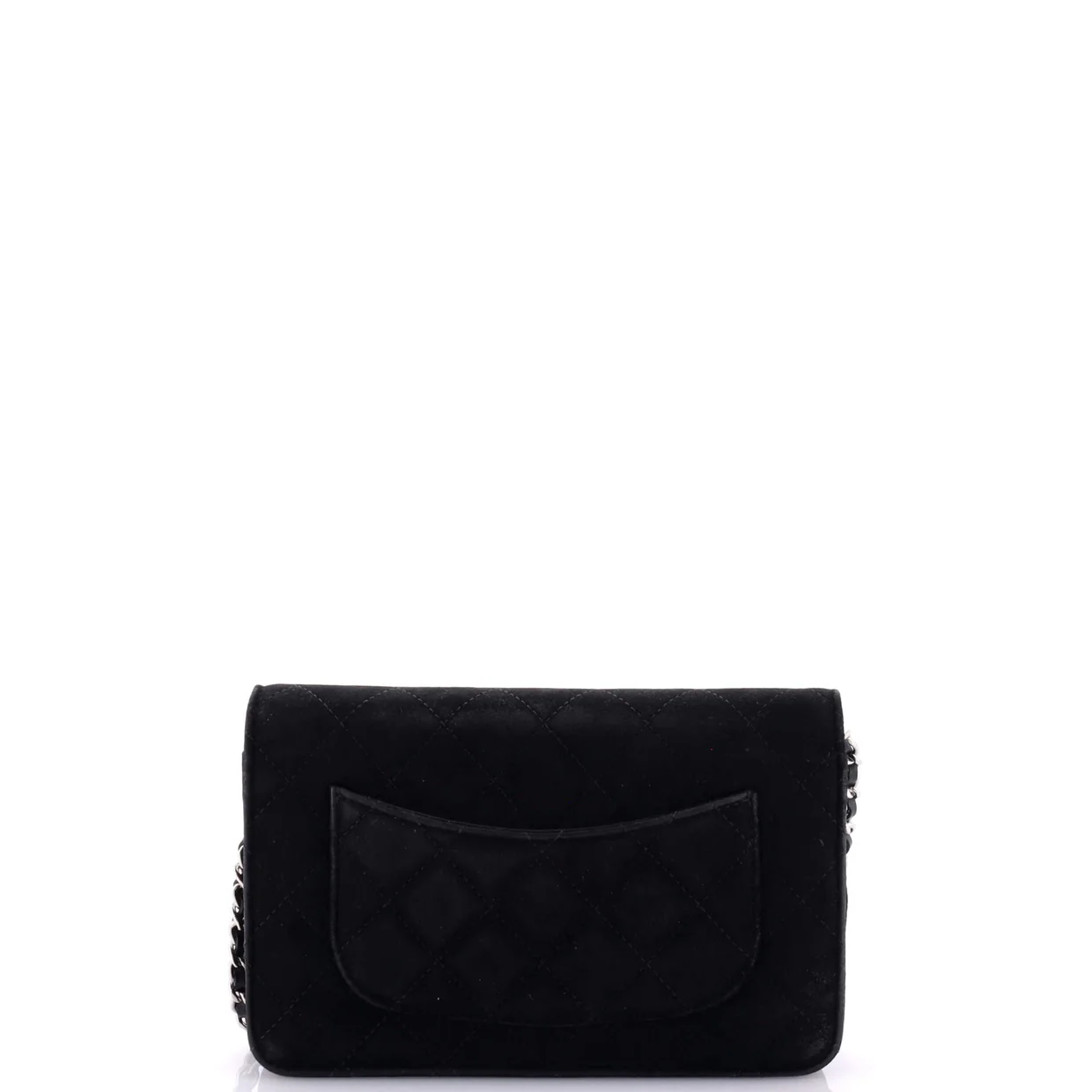 Cocostellar Wallet On Chain Quilted Suede - Deep Luxury