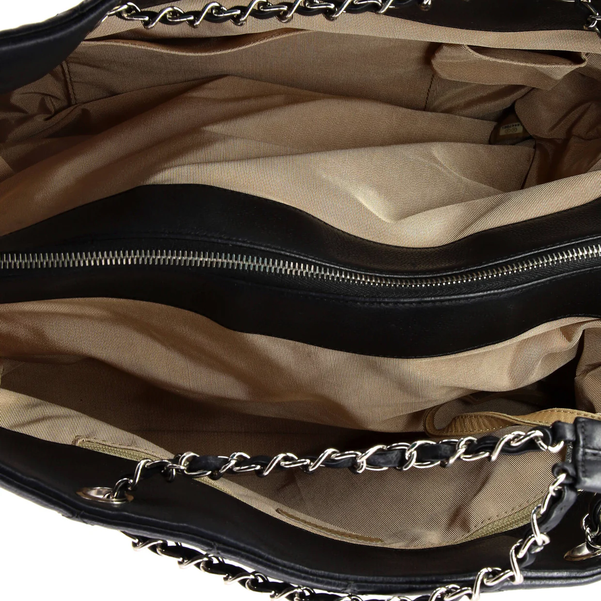 Timeless Classic Shopping Tote Quilted Caviar XL - Deep Luxury