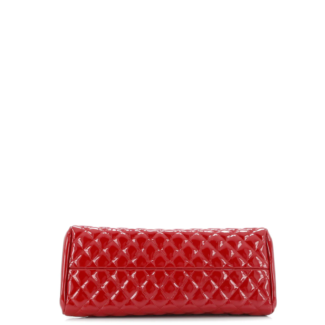 Just Mademoiselle Bag Quilted Patent Medium - Deep Luxury